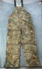 Carhartt Camo Bib Overalls Men 2xl Tall Double Knee Insulated Realtree Usa Made