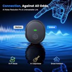 2-pack Wireless Microphone For Iphone android ipad  3-level Ai Noise Canceling U