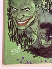 Joker 80th - Blank Sketch Variant Signed   Original Art By Giovanni Ricco W coa