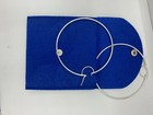 Sterling Silver 925 Hoop Earrings Large  75mm  Made In Italy  New