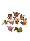 Authentic Littlest Pet Shop Lot 9 Pets Figures  Played With Condition Variety