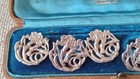 Set Of Six Art Nouveau Sterling Silver Buttons Chester James Deakin 1917 