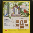 Creativity For Kids Build   Paint Bird Feeder Wood Craft Kit Bird House Kit New