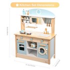 Robotime Diy Pretend Play Kitchen Cooking Toy Set Gift For Boys And Girls