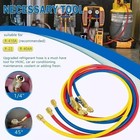 Yellow Jacket 29986 Plus Ii 1 4  Hose With Compact Ball Valve  72 