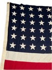 Vintage 48 Star American Flag Banner- 5ft X 9 5ft - Cotton Sewn Stars