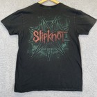 Vintage Slipknot Tour Band Shirt Men s 2014 Size Medium Double Sided Merch