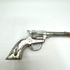 Vintage Hubley Cowboy Tex Cast Cap Gun Pistol 6    Usa Toy Bull Works