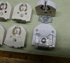   Lot Of 12 Pcs - Ceramic Fluorescent Light Holder Ends - Usa Made -not Cheapies