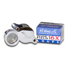 H e  Harris 1020 16x Chrome Magnifier