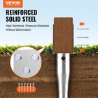Vevor No Dig Ground Anchor 1 Pack 3 94 X 2 76 X 27 56 In Diy Screw In Post Stake