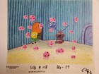 Spongebob Squarepants Original Production Cel Cell Animation Art Jellyfish Jam