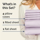 Full 6 Piece Sheet Set  Comfy Breathable   Cooling  Soft Hotel Luxury Bedding   