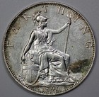 1896 Great Britain Silver Plated Farthing