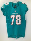  78 Laremy Tunsil Miami Dolphins Game Used Nike Jersey Sz 46 Yr 2014