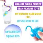 Color Changing Mold Free Bath Toys For Toddlers   Kids - Color Change Sea Cre   