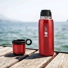 Bialetti Red Thermos With Cup lid 460ml Dcxin0001 new