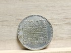 1938 20 Francs France Silver   680  Coin