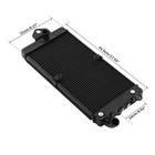 Radiator Cooler Cooling Fit For Honda Vtx1800c 2002-2007 Vtx1800f 2005-2008 2007