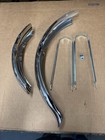Schwinn Bicycle Stingray Orange Pea Picker Apple Krate Chrome Fender Set Bolt On