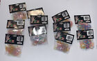 11 New Pink Purple Blue Color Loom Refill Rubber Bands With S Clips