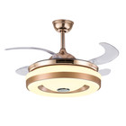 42   Invisible Led 7-color Change Ceiling Fans With Lights And Bluetooth Speaker
