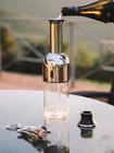 Eto Wine Decanter Preserver In Stainless Steel - Mirror Finish - New Open Box