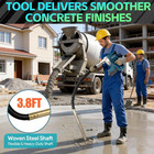 Cordless Handheld Concrete Vibrator  3 8ft Vibrating Rod With 2 Battery  6000rpm