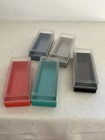 Lot Of 5 Vintage Cassette Holder Flats