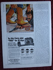 1980 Nocona Western Cowboy Boots Print Ad   Bank Robber Outlaw W  Alex Ebel Art