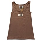 Skims Soft Lounge Rib Tank   Thong Team Usa Sienna Small