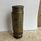 Brass Miners Safety Lamp   Candle Glass Antique Extends To 9  Unmarked Rare Htf