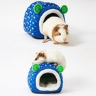 Soft Pet Warm Bed House Small Animal Hamster Rat Guinea Pig House Warm Pad Nest
