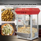 Popcorn Popper Machine 8 Oz Countertop Popcorn Maker 850w 48 Cups Red Movie