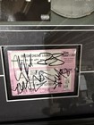 Stone Sour  Autographed Venue Ticket Professionally Framed  Jsa Loa      