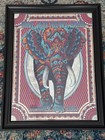 Dave Matthews Band Poster 2025 Elephant Tour Foil Red Variant Ben Kwok