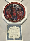 1999 Bradford Exchange Michael Jordan Collectors Plates Limited Ed  W coa   s   