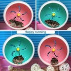 Hamster Silent Wheel  Super-silent Small Animal Exercise Wheel Accessories  Quie