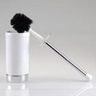 Toilet Brush Holder Set Ceramic Cleaning Accessory Bathroom Decor Stylish Design