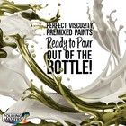 Pouring Masters Olive Green Metallic 8-ounce Water-based Acrylic Pouring Paint