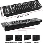 192 Channel Dmx512 Dj Controller Stage Light Console Panel For Dj Party