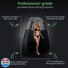 Large Spray Tan Tent     Deluxe Pop Up Tent Portable Tanning Booth 