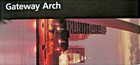Gateway Arch National Park Missouri National Park Service Unigrid Brochure Map