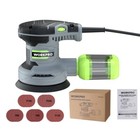 Workpro 5  Random Orbit Sander 6 Variable Speeds Sander 7000 To 14000 Rpm 2 5amp