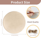 4pcs 12 Inch Unfinished Wood Circles For Crafts  Wood Rounds Plaques For Cricut 