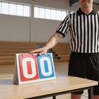 Flip Scoreboard Effortless Flipping Tabletop Score Keeper Stable Base