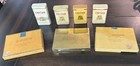 7 Vintage Cigarette Tobacco Tins Old Gold All Different Variations Lorillard Co 