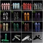 Natural Healing Quartz Crystal Smoking Pipe Obelisk Energy Point Wand Stone Rock