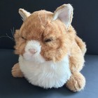 Vtg Avanti Applause Tabby Cat Orange Striped Plush Stuffed Animal Jockline Italy
