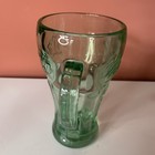 Vintage Libbey Heavy 6  Coca-cola Genuine Green Glass With Handle 14 5oz